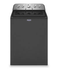 Maytag 5.4 Cu. Ft. Top Load Washer with Extra Power - Volcano Black - MVW5435PBK | Laveuse Maytag à chargement par le haut de 5,4 pi3 avec fonction Extra Power - noir volcan - MVW5435PBK | MVW5435B