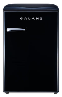 Galanz 4.4 Cu. Ft. Retro Compact Refrigerator - GLR44BKER | Réfrigérateur compact Galanz rétro de 4,4 pi3 - GLR44BKER | GLR44DEB