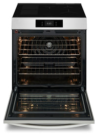 Frigidaire Gallery 6.2 Cu. Ft. Induction Range with Stone-Baked Pizza - Smudge-Proof® Stainless Steel - GCFI307CBF | Cuisinière à induction Frigidaire Gallery de 6,2 pi³ avec pizza cuite sur pierre - acier inoxydable Smudge-ProofMD - GCFI307CBF