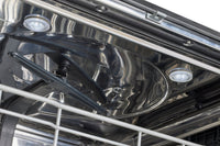 Classic Retro by Unique 24" 45 dBA Top-Control Dishwasher - Midnight Black - UGP-24CR DW B | Lave-vaisselle Classic Rétro par Unique de 24 po et de 45 dBA avec commandes sur le dessus - noir minuit - UGP-24CR DW B | U24CRDWB