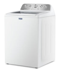 Maytag 5.4 Cu Ft. Top Load Agitator Washer and 7.0 Cu. Ft. Pet Pro Electric Dryer – White - MATL56WW | Laveuse à chargement par le haut de 5,4 pi³ et sécheuse électrique Animal Pet Pro de 7,0 pi³ de Maytag - blanches - MATL56WW