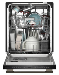 KitchenAid 24" 44 dBA Dishwasher with 360° Max Jets™ Third Rack – Black Ore - KDTS624SBE | Lave-vaisselle KitchenAid de 24 po et de 44 dBA avec troisième panier 360° Max JetsMC - minerai noir - KDTS624SBE