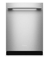 KitchenAid 24” 47 dBA Built-In Top Control Dishwasher - PrintShield™ Stainless Steel - KDTS224SPS | Lave-vaisselle encastré KtichenAid de 24 po et de 47 dBA avec commandes sur le dessus - acier inoxydable avec fini PrintShieldMC - KDTS224SPS
