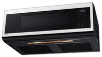 Samsung Bespoke 1.1 Cu. Ft. Low-Profile Over-the-Range Microwave - ME11CB751012AA | Four à micro-ondes à hotte intégrée à profil bas Bespoke de Samsung de 1,1 pi3 - ME11CB751012AA | ME11CB75