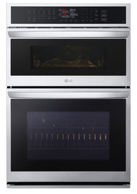 LG 6.4 Cu. Ft. Smart Combination Wall Oven with Convection and Air Fry - WCEP6423F  | Four mural combiné intelligent LG de 6,4 pi³ à convection et friture à air AirFry - WCEP6423F  | WCEP6423