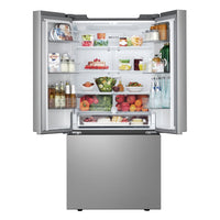 LG 33" 25 Cu. Ft. Smart French-Door Refrigerator with Ice Maker - Stainless Look - LF25S6200V  | Réfrigérateur intelligent LG de 33 po et de 25 pi³ à portes françaises avec machine à glaçons - fini d’apparence acier inoxydable - LF25S6200V  | LF25S62V