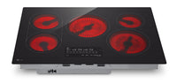 LG 30" 5-Element Electric Cooktop with UltraHeat™ 3.2kW Element - Black - CBEW3017BE | Surface de cuisson électrique LG de 30 po à 5 éléments avec élément UltraHeatMC de 3 200 W - noire - CBEW3017BE