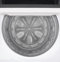 LG 5.8 Cu. Ft. Smart Top-Load Washer with EasyUnload™ and AI Sensing - Alpine White - WT8200CW | Laveuse intelligente LG à chargement par le haut de 5,8 pi3 avec EasyUnload et détection IA - blanc alpin - WT8200CW | WT8200CW