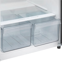Danby 23.4" 10 Cu. Ft. Apartment-Size Top-Mount Refrigerator - Stainless Steel - DFF101B1BSSDB | Réfrigérateur Danby de format appartement de 10 pi3 et de 23,4 po à congélateur supérieur - acier inoxydable - DFF101B1BSSDB | DFF10SDB