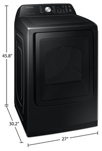 Samsung 7.4 Cu. Ft. Smart Electric Dryer with Sensor Dry - DVE47CG3500VAC | Sécheuse électrique intelligente Samsung de 7,4 pi³ avec séchage par capteur - DVE47CG3500VAC DVE47CGV | DVE47CGV