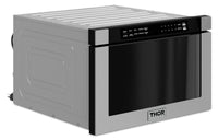 Thor Kitchen 24" 1.2 Cu. Ft. Built-In Microwave Drawer - TMD2402 | Tiroir four à micro-ondes encastré Thor Kitchen de 24 po et de 1,2 pi3 - TMD2402 | TMD2402S