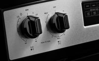 Amana 4.8 Cu. Ft. Electric Range with Self-Clean - YAER6603SMS | Cuisinière électrique Amana de 4,8 pi3 avec autonettoyage - YAER6603SMS | YAER66MS