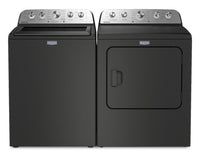 Maytag 5.4 Cu Ft. Top Load Agitator Washer and 7.0 Cu. Ft. Electric Dryer – Volcano Black - MATL565B | Laveuse à chargement par le haut de 5,4 pi³ et sécheuse électrique de 7,0 pi³ de Maytag - noir volcan - MATL565B