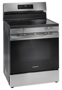 Frigidaire 5.3 Cu. Ft. Electric Range with Air Fry - FCRE308CAS | Cuisinière électrique Frigidaire de 5,3 pi3 avec friture à air Air Fry – FCRE308CAS | FCRE308S