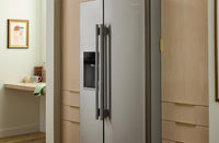 KitchenAid 36" 29 Cu. Ft. Side-by-Side Refrigerator - Fingerprint Resistant Stainless Steel - KRSF536RPS  | Réfrigérateur KitchenAid de 29 pi3 et de 36 po - acier inoxydable résistant aux traces de doigts - KRSF536RPS