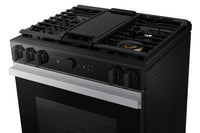 Samsung Bespoke 5 Series 6 Cu. Ft. Gas Range with Air Fry - NSG6DG8500SRAA | Cuisinière à gaz Bespoke de Samsung de série 5 de 6 pi³ avec friture à air Air Fry - NSG6DG8500SRAA | NSG6D85S