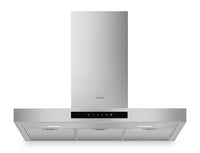 Smeg 30” Range Hood – Stainless Steel - KBTU30X | Hotte de cuisinière Smeg de 30 po - acier inoxydable - KBTU30X
