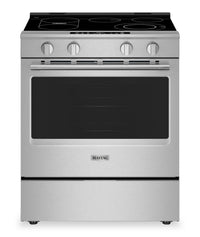 Maytag 30" 5.3 Cu. Ft. Slide-In Electric Range with No Preheat Air Fry - Stainless Steel - YMSES7030SZ | Cuisinière électrique encastrée Maytag de 5,3 pi3 et de 30 po avec friture à air sans préchauffage - acier inoxydable - YMSES7030SZ