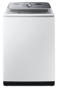 Samsung 5.7 Cu. Ft. Top-Load Washer with ActiveWave™ Agitator - WA49B5205AW/US | Laveuse Samsung à chargement par le haut de 5,7 pi³ avec agitateur ActiveWaveMC - WA49B5205AW/US | WA49B52W