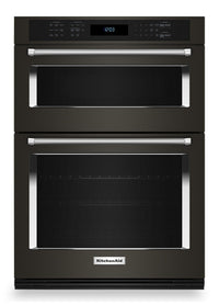 KitchenAid 30" 6.4 Cu. Ft. Combination Microwave Wall Oven with Air Fry - KOEC530PBS | Four mural combiné avec four à micro-ondes KitchenAid de 30 po de 6,4 pi3 et friture à air - KOEC530PBS | KOEC53BS