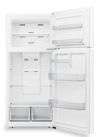 Hisense 18 Cu. Ft. Top-Freezer Refrigerator - RT18A2FWD | Réfrigérateur Hisense de 18 pi3 à congélateur supérieur - RT18A2FWD | RT18A2FW