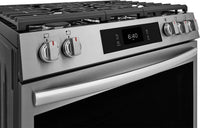 Frigidaire Gallery 6 Cu. Ft. Gas Range with Stone-Baked Pizza - Smudge-Proof® Stainless Steel - GCFG3070BF | Cuisinière à gaz Frigidaire Gallery de 6 pi³ avec pizza cuite sur pierre - acier inoxydable Smudge-ProofMD - GCFG3070BF