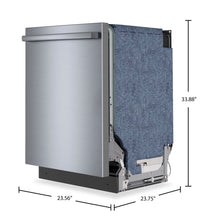 Bosch 500 Series 24'' 44 dBA Built-In Dishwasher Anti-Fingerprint Brushed Steel - SHX65DM5N | Lave-vaisselle encastré Bosch de série 500 de 24 po de 44 dBA en acier brossé résistant aux traces de doigts - SHX65DM5N