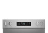 Whirlpool 5.3 Cu. Ft. Electric Range with Air Cooking – Fingerprint Resistant Stainless Steel - YWFES5730SZ   | Cuisinière électrique Whirlpool de 5,3 pi3 avec cuisson à air – acier inoxydable résistant aux traces de doigts - YWFES5730SZ