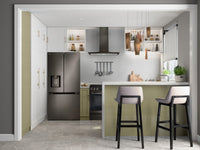 LG 33" 25 Cu. Ft. 3-Door French Door Refrigerator - PrintProof™ Stainless Steel - LF25H6330D | Réfrigérateur LG de 25 pi3 et de 33 po à 3 portes françaises - acier inoxydable PrintProofMC - LF25H6330D
