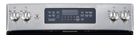 GE 5 Cu. Ft. Freestanding Electric Range with No-Preheat Air Fry - JCB830STSS 