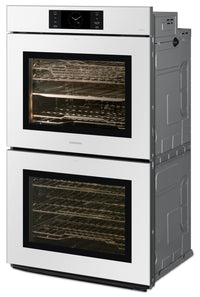 Samsung Bespoke 10.7 Cu. Ft. 7 Series Double Wall Oven with AI Camera - NV51CB700D12AA  | Four mural double Bespoke de Samsung de 10,7 pi³ à hublot de série 7 avec caméra IA - NV51CB700D12AA  | NV51B7DW
