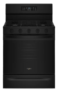 Whirlpool 5.0 Cu. Ft. Gas Range with Air Cooking – Black - WFGS5730SB | Cuisinière à gaz Whirlpool de 5,0 pi3 avec cuisson à air – noire - WFGS5730SB