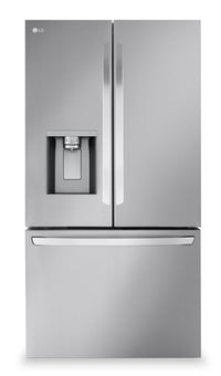 LG 31 Cu. Ft. Smart Standard-Depth MAX™ French-Door Refrigerator - LF31T6230S  | Réfrigérateur intelligent LG de 31 pi³ à portes françaises de profondeur standard MAXMC - LF31T6230S  | LF31T30S