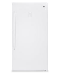 GE 14.1 Cu. Ft. Frost-Free Upright Freezer - White - FUF14DLRWW | Congélateur vertical GE sans givre de 14,1 pi³ - blanc - FUF14DLRWW | FUF14DWW