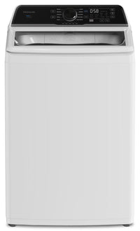 Frigidaire 5.1 Cu. Ft. Top-Load Washer and 7 Cu. Ft. Electric Dryer - White | Laveuse à chargement par le haut de 5,1 pi³ et sécheuse électrique de 7 pi³ de Frigidaire - blanches