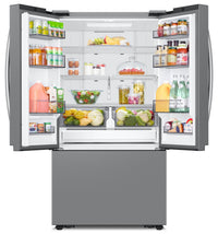 Samsung 27 Cu. Ft. French-Door Refrigerator with Dual Auto Ice Maker - RF27CG5100SRAA | Réfrigérateur Samsung 27 pi³ à portes françaises avec machine à glaçons double automatique - RF27CG5100SRAA | RF27C51S