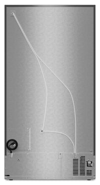 KitchenAid 36" 29 Cu. Ft. Side-by-Side Refrigerator - Fingerprint Resistant Stainless Steel - KRSF536RPS  | Réfrigérateur KitchenAid de 29 pi3 et de 36 po - acier inoxydable résistant aux traces de doigts - KRSF536RPS