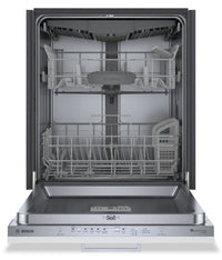 Bosch 300 Series Panel-Ready Smart Dishwasher with PureDry® and Third Rack - SHV53CM3N | Lave-vaisselle intelligent Bosch de série 300 avec panneau personnalisable, PureDryMD et 3e panier - SHV53CM3N | SHV5CM3N