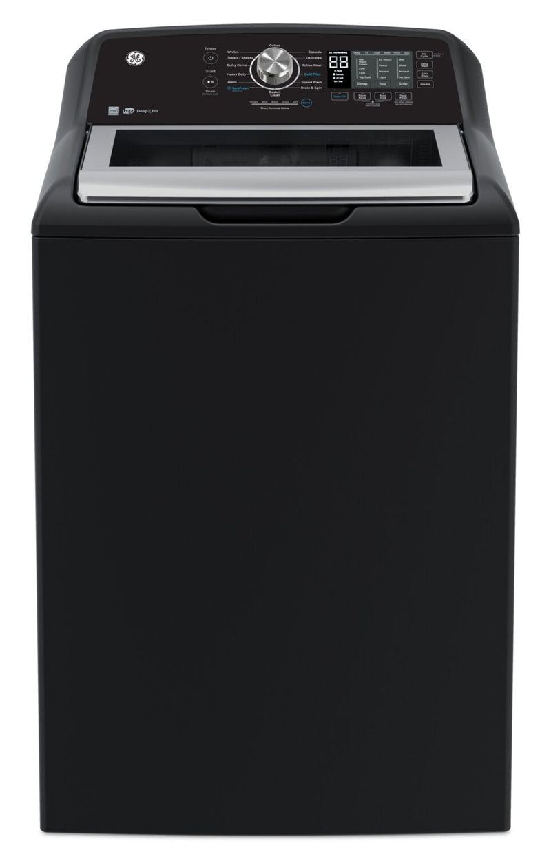 GE 5.3 Cu. Ft. Top Load Infusor Washer - Diamond Grey - GTW681BMRDG | Laveuse GE à chargement par le haut de 5,3 pi³ avec système de lavage Infusor - gris diamant - GTW681BMRDG