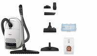 Miele Guard M1 Parquet XL Canister Vacuum with Bag – Brilliant White - 41VTE037CDN  | Aspirateur-traîneau Guard M1 Parquet XL de Miele avec sac - blanc brillant - 41VTE037CDN