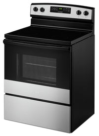 Amana 4.8 Cu. Ft. Electric Range with Bake Assist Temps - YAER6303MMS | Cuisinière électrique Amana de 4,8 pi3 avec températures Bake Assist - YAER6303MMS  | YAER63MS
