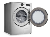 LG 7.8 Cu. Ft. Heat Pump Dryer - Graphite Steel - Stackable - DLHC5502V | Sécheuse LG de 7,8 pi³ avec pompe à chaleur - acier graphite - superposable - DLHC5502V