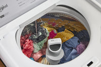 Whirlpool 4.8 Cu. Ft. Top Load Washer with 2-in-1 Removable Agitator - WTW4107SW  | Laveuse Whirlpool à chargement par le haut de 4,8 pi3 avec agitateur amovible 2 en 1 - WTW4107SW