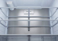 LG 36" 27 Cu. Ft. Counter-Depth French Door Refrigerator - PrintProof™ Black Stainless Steel - LRFLC2706D | Réfrigérateur LG de 36 po et de 27 pi3 de profondeur comptoir à portes françaises - acier inoxydable noir PrintProofMC - LRFLC2706D