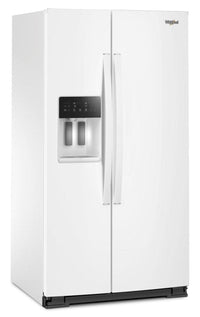 Whirlpool 36" 28.7 Cu. Ft. Side-by-Side Refrigerator - White - WRSF5536RW | Réfrigérateur Whirlpool de 28,7 pi³ et de 36 po à compartiments juxtaposés - blanc - WRSF5536RW