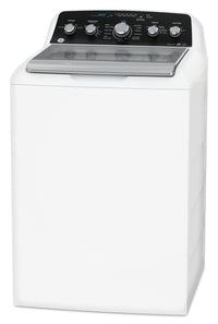 GE 4.9 Cu. Ft. Top Load Agitator Washer - White - GTW491BMRWS | Laveuse GE à chargement par le haut de 4,9 pi³ avec agitateur - blanche - GTW491BMRWS