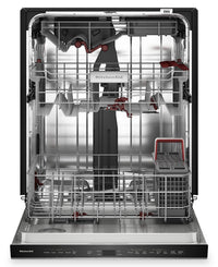 KitchenAid 24" 44 dBA Dishwasher with 360° Max Jets™ Third Rack – PrintShield Stainless - KDPS724SPS | Lave-vaisselle KitchenAid de 24 po et de 44 dBA et troisième panier 360° Max JetsMC - acier inoxydable avec fini PrintShieldMC - KDPS724SPS