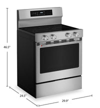 KitchenAid 30" 5.3 Cu. Ft. Electric Range - Fingerprint Resistant Stainless Steel - YKFES530SPS | Cuisinière électrique KitchenAid de 5,3 pi³ et de 30 po - acier inoxydable résistant aux traces de doigts - YKFES530SPS