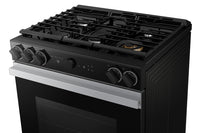 Samsung Bespoke 6 Cu. Ft. Gas Range with Oven Camera - NSG6DG8700SRAA  | Cuisinière à gaz Bespoke Samsung de 6,3 pi3 avec caméra de four - NSG6DG8700SRAA/AC  | NSG6D87S