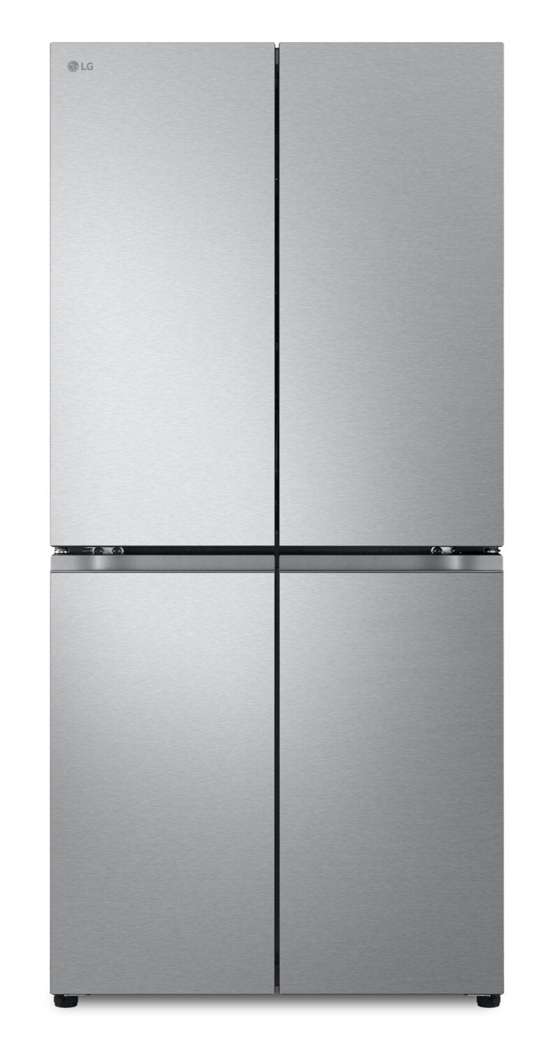 LG 33" 18.6 Cu. Ft. French 4-Door Counter-Depth Refrigerator - Stainless Steel - LF19C8200S | Réfrigérateur LG de 18,6 pi³ et de 33 po de profondeur comptoir à 4 portes françaises - acier inoxydable - LF19C8200S